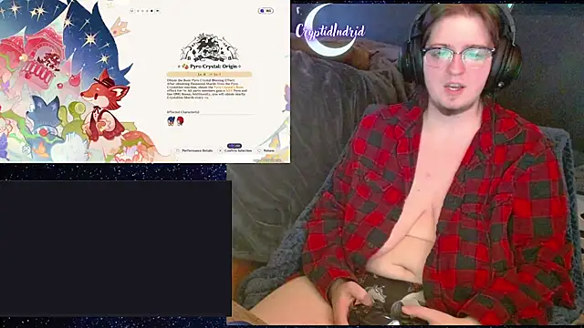 CryptidIndrid online show from January 15, 11:40 pm