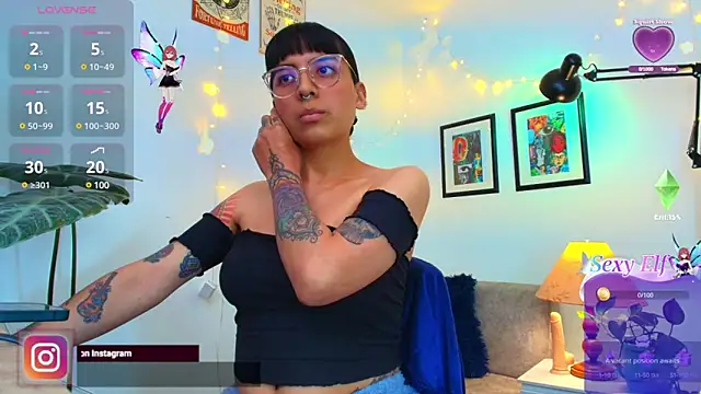 Snapshot of Yeriawaddell_ chatting on March 12, 6:55 pm Yeriawaddell online show from March 12, 6:55 pm