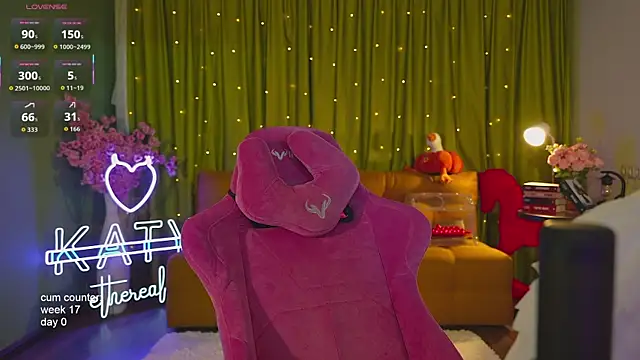 Katy  Ethereal online show from June 1, 9:27 pm