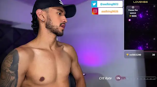 AxelKing1326 online show from January 31, 12:50 am