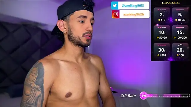 AxelKing1326 online show from March 3, 10:10 pm