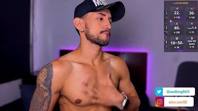 AxelKing1326 online show from September 30, 8:03 pm