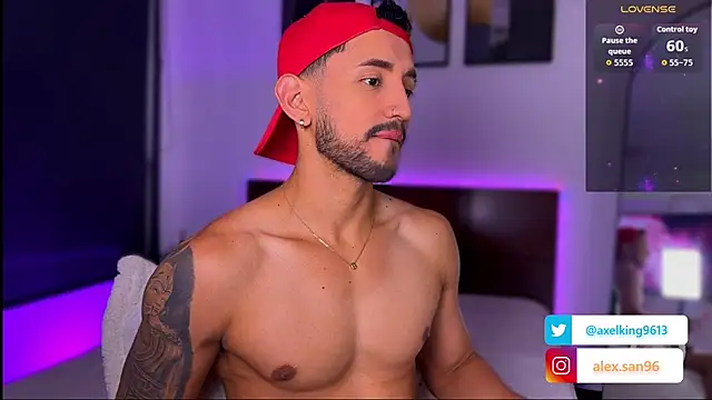 AxelKing1326 online show from November 25, 9:26 pm