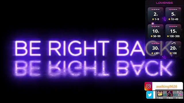 AxelKing1326 online show from February 22, 9:57 pm