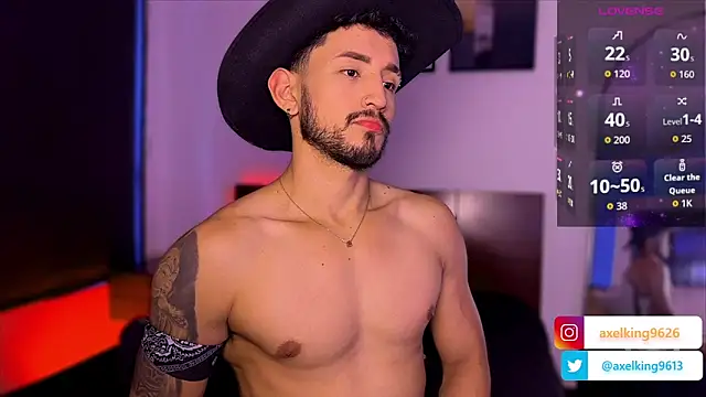AxelKing1326 online show from April 10, 9:19 pm