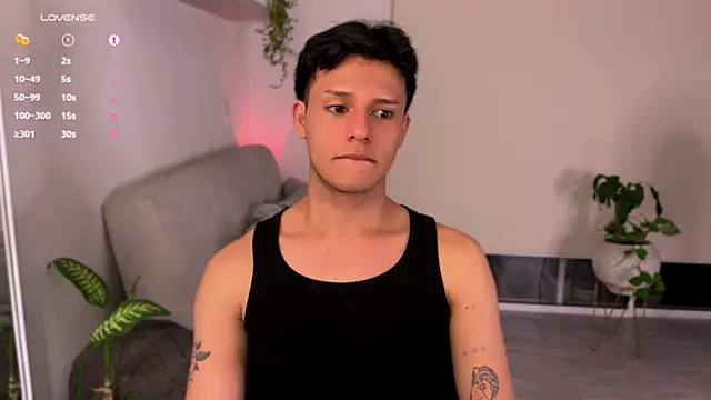 Snapshot of Alexxblue chatting on October 11, 2:55 am Alexxblue online show from October 11, 2:55 am