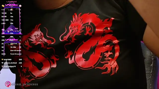 Alexa priincess online show from February 18, 12:15 am