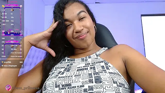 Alexa priincess online show from March 4, 7:22 pm