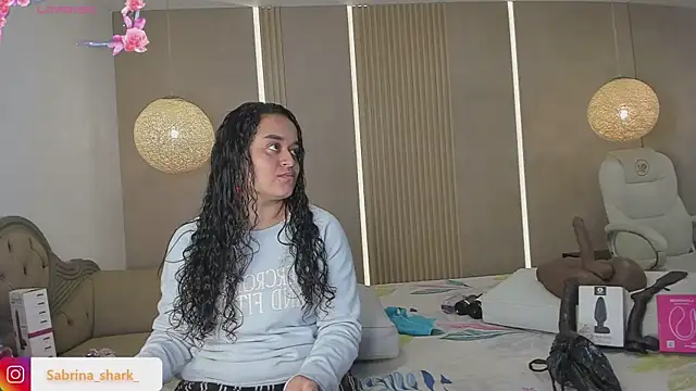 sabrina shark  online show from October 10, 3:05 am