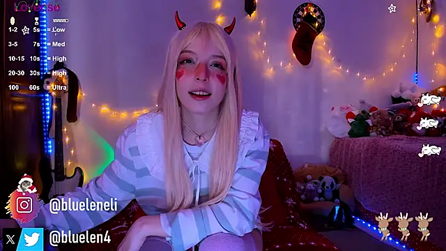 bluelen online show from December 11, 12:12 pm