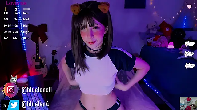 bluelen online show from February 22, 11:57 am