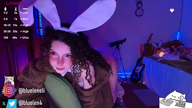 bluelen online show from April 16, 10:05 am