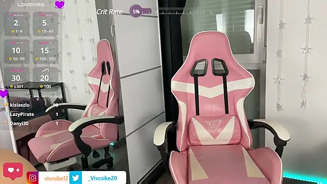 Snapshot of ___vivcsike chatting on January 5, 5:51 pm vivcsike online show from January 5, 5:51 pm