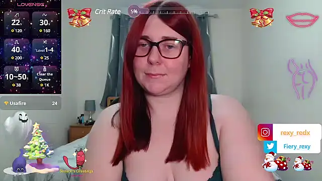 Fiery rexy online show from December 11, 1:28 pm