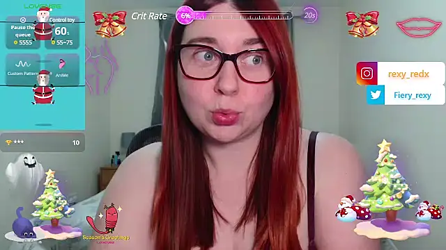 Fiery rexy online show from December 17, 10:11 pm