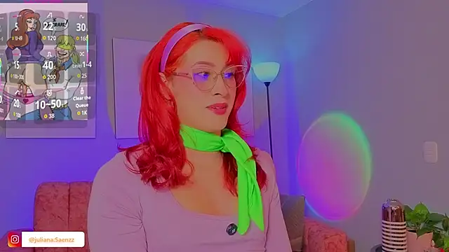 Snapshot of Juliana_Saenzz chatting on April 3, 10:52 pm Juliana Saenzz online show from April 3, 10:52 pm