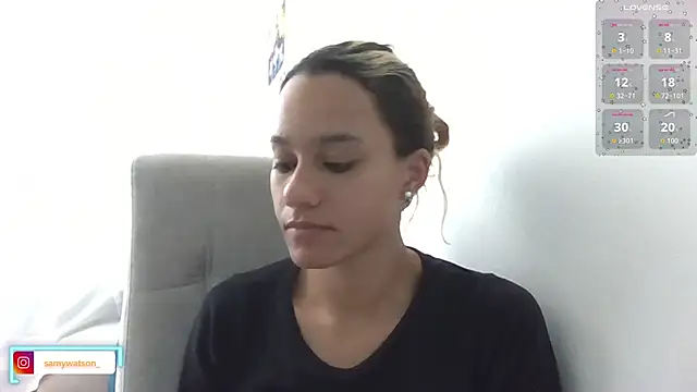 SamanthaWatson online show from October 14, 8:31 pm