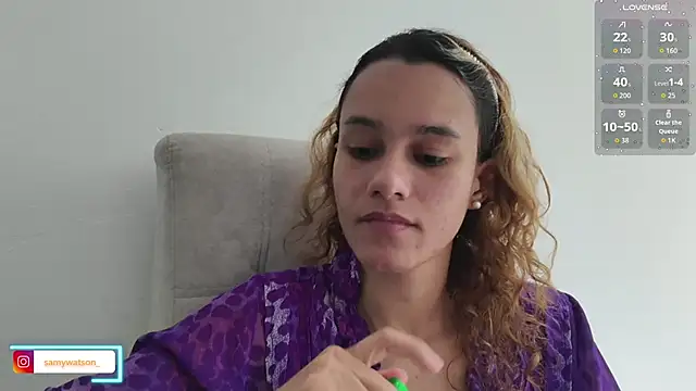 SamanthaWatson online show from October 30, 5:57 pm