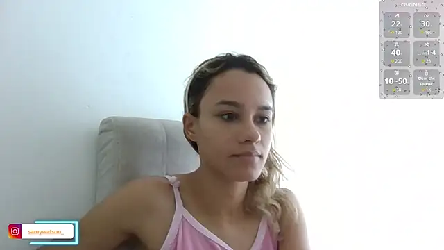 SamanthaWatson online show from November 15, 2:35 pm