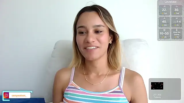 SamanthaWatson online show from March 2, 10:49 pm