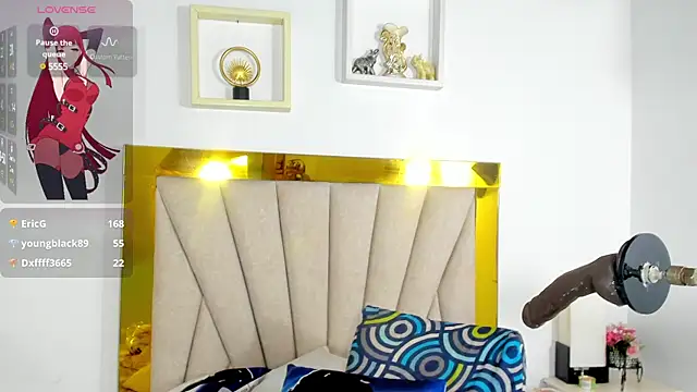 angel dthroatt online show from February 7, 3:08 pm