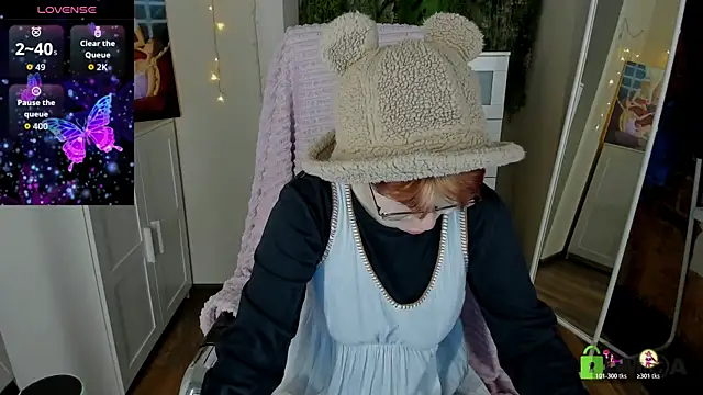 Melissa Wells online show from November 6, 8:32 pm