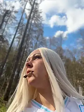 kinkygirl420x online show from March 23, 1:59 pm