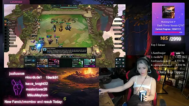 Lisaonthemoon online show from January 30, 10:19 pm