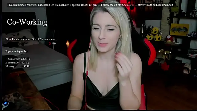 Lisaonthemoon online show from September 10, 6:19 pm