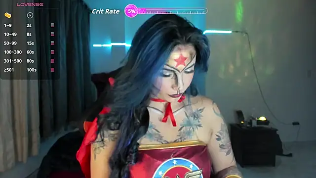 black wiidow online show from November 1, 1:29 am