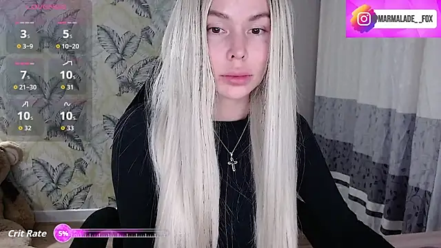 Marmalade Fox online show from November 11, 4:29 pm