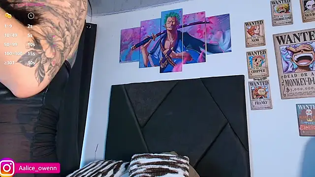 Aliceowenn online show from November 7, 9:48 pm