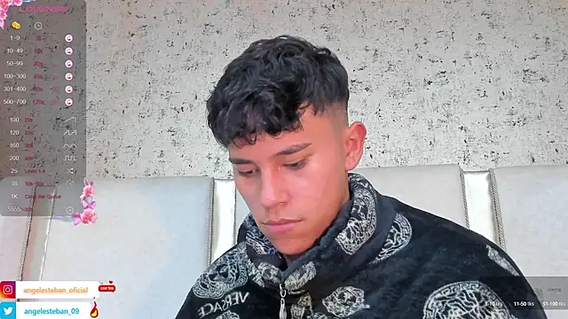 Angel esteban fx online show from March 6, 10:09 am