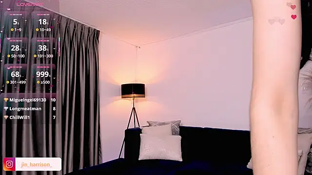 Jin-harrison online show from February 5, 6:35 am