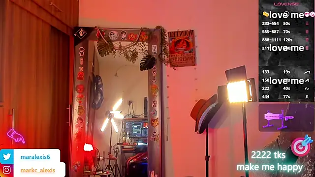 Snapshot of marckalexis chatting on May 27, 1:57 am marckalexis online show from May 27, 1:57 am