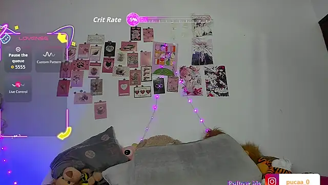 Snapshot of Pucaa_ chatting on February 27, 2:00 am Pucaa online show from February 27, 2:00 am