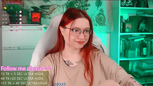 me  hanna online show from December 22, 2:08 am