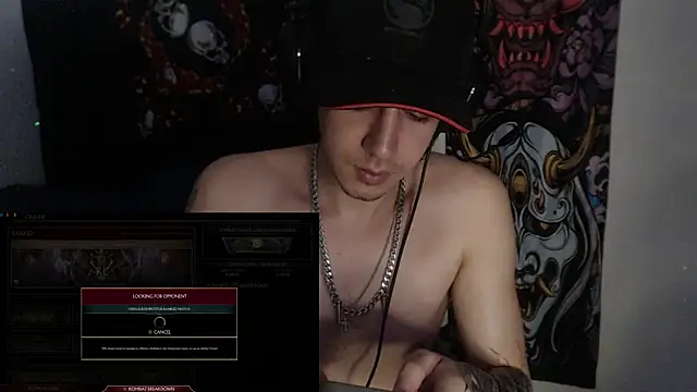 Snapshot of AndyBetti chatting on April 12, 12:37 am AndyBetti online show from April 12, 12:37 am