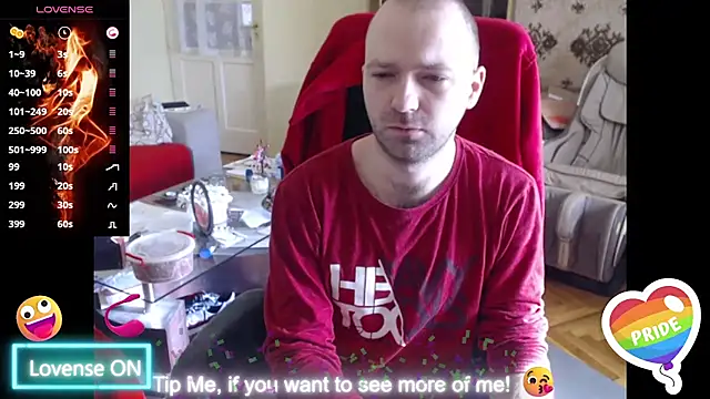 Snapshot of RealManHaveHairy chatting on February 21, 8:07 am RealManHaveHairy online show from February 21, 8:07 am