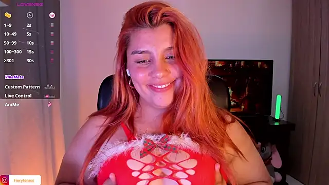 Snapshot of Fieryfenixx chatting on December 4, 6:44 am Fieryfenixx online show from December 4, 6:44 am