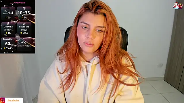 Snapshot of Fieryfenixx chatting on January 5, 4:58 am Fieryfenixx online show from January 5, 4:58 am