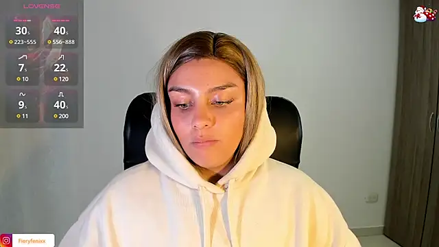 Snapshot of Fieryfenixx chatting on January 7, 7:31 am Fieryfenixx online show from January 7, 7:31 am