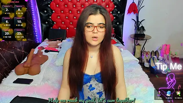 Anasunshine12 online show from April 10, 7:29 pm