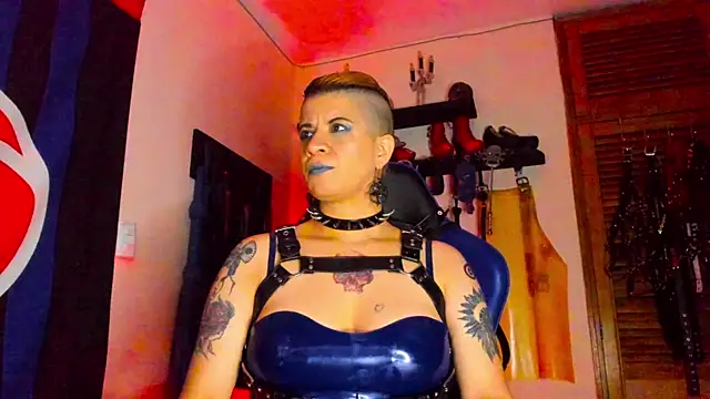 DominatrixBlue online show from January 17, 3:11 pm