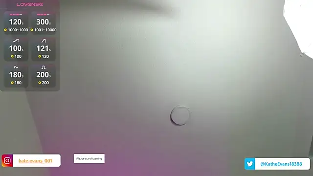 kate evans1 online show from March 10, 1:10 pm