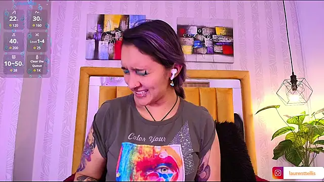 Laurent elis online show from February 14, 8:27 pm