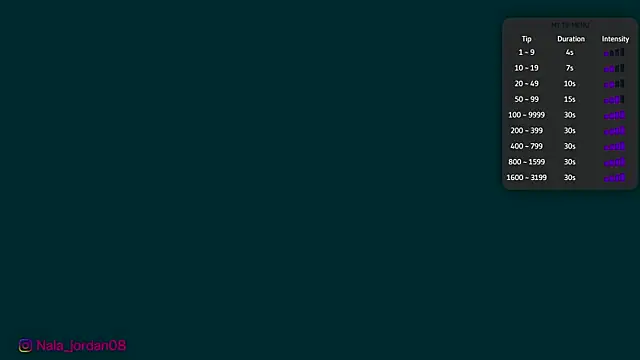 Nala j8 online show from March 12, 12:00 pm