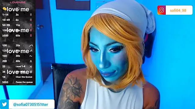 sofia rosse4 online show from June 28, 1:55 am
