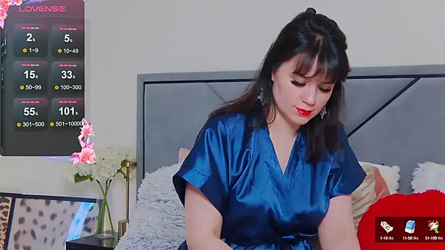 Snapshot of BellaHillss chatting on February 9, 2:29 pm BellaHillss online show from February 9, 2:29 pm