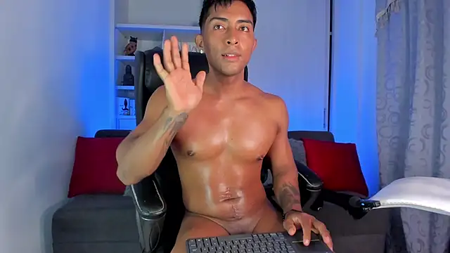 Couple muscle1 online show from December 5, 1:17 pm